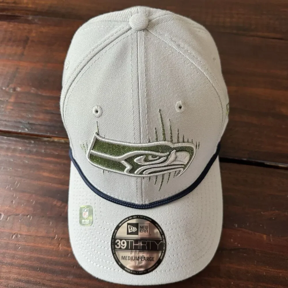 Seattle Seahawks New Era Rivalries Collection Sideline 39THIRTY Hat